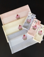 40X60 MYSOFT 6’LI RENKLİ KURULAMA BEZİ - CUPCAKE